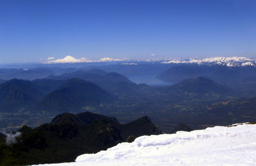 Vista de Villarica - Chile