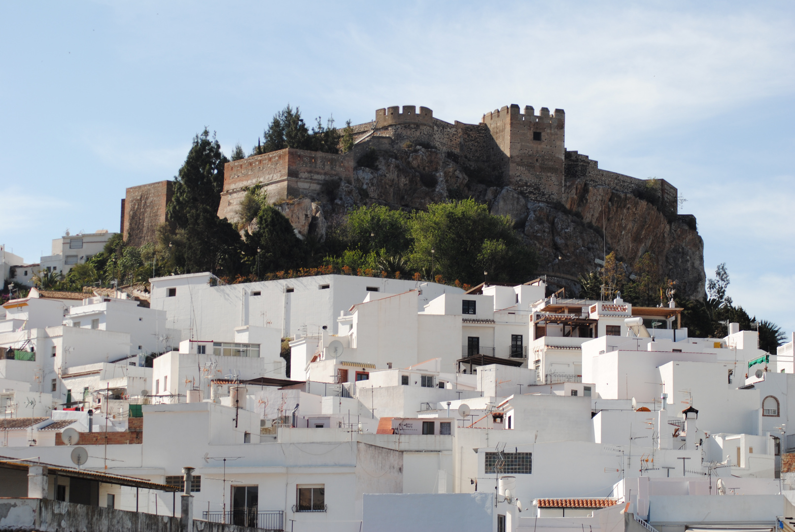 VISTA DEL CASTILLO DE SALOBREÑA