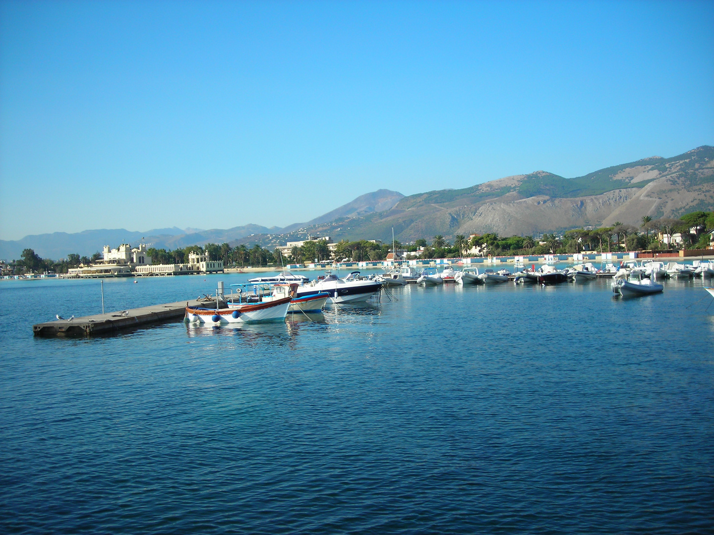 Vista del Molo di Mondello