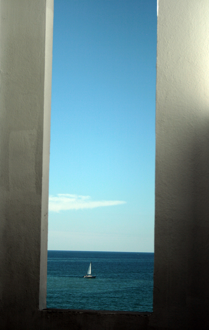 Vista desde cementerio Sitges