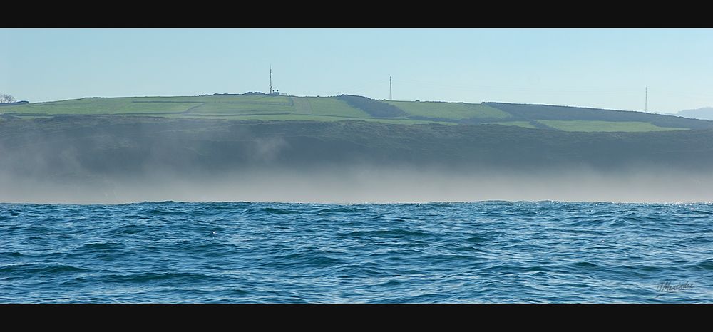 Vista desde el mar