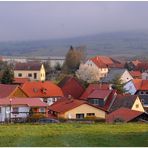 Vista desde mi habitación esta mañana (Blick aus meinem Fenster)