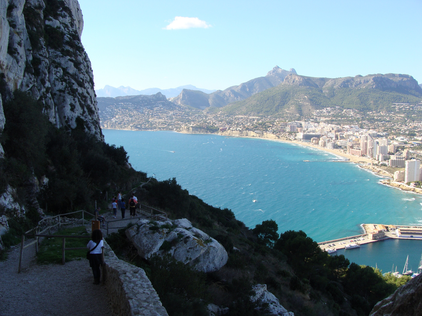 Vista desde Peñon Ifach