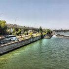 Vista desde puente de Saint - Cloud