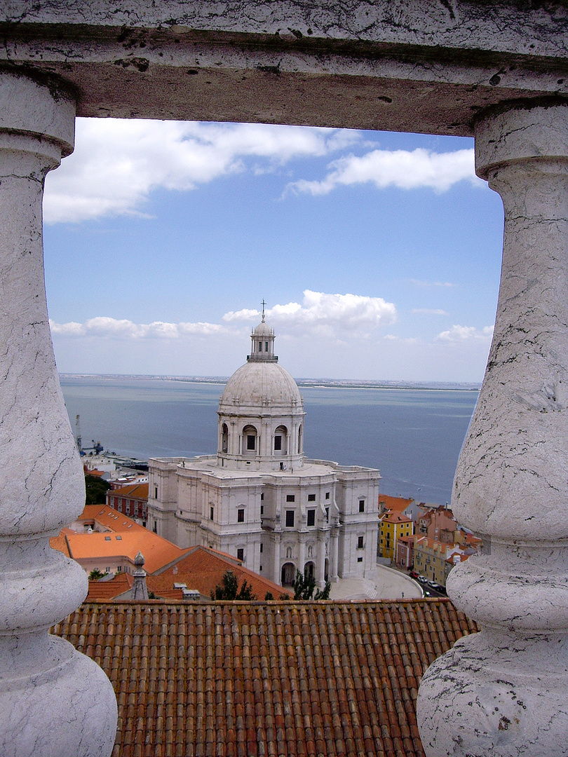 Vista do Panteão Nacional desde São Vicente de Fora