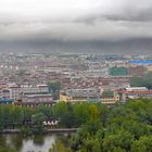 Vista from the Potala palace terrace in 2007