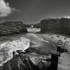 VISTA GENERAL DE LA PLAYA DE LAS CATEDRALES