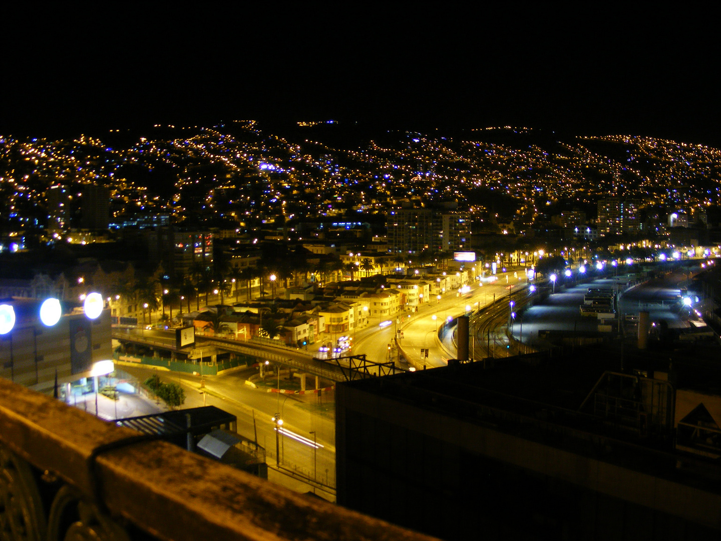 vista nocturna