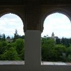 vista panoramica desde los salones reales de la Alhambra