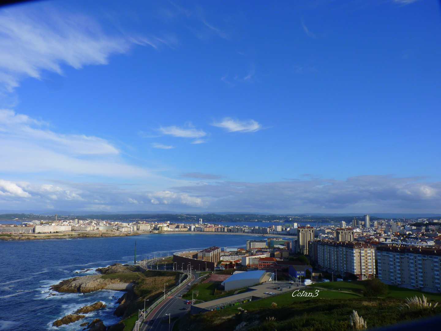 VISTA PARCIAL DE CORUÑA