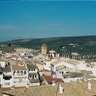 Vista parcial de Quesada y la iglesia al fondo