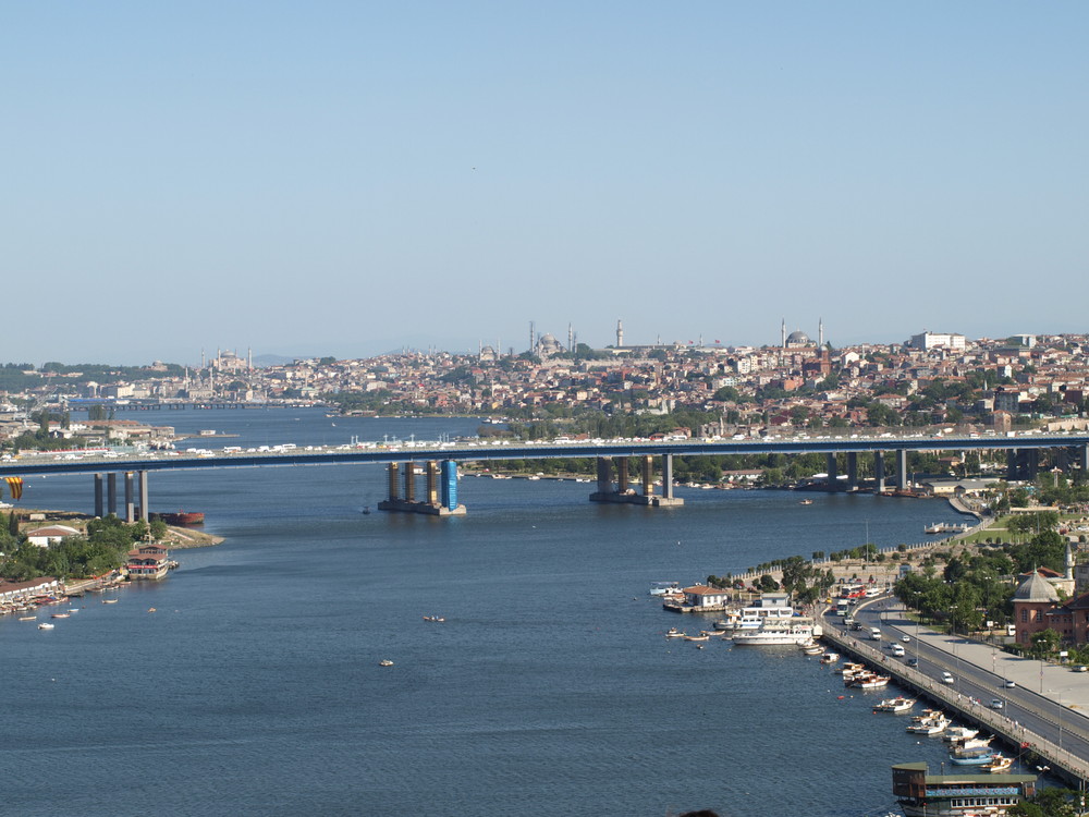 vista sobre el Bosforo