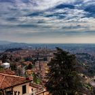 Vista su Bergamo alta