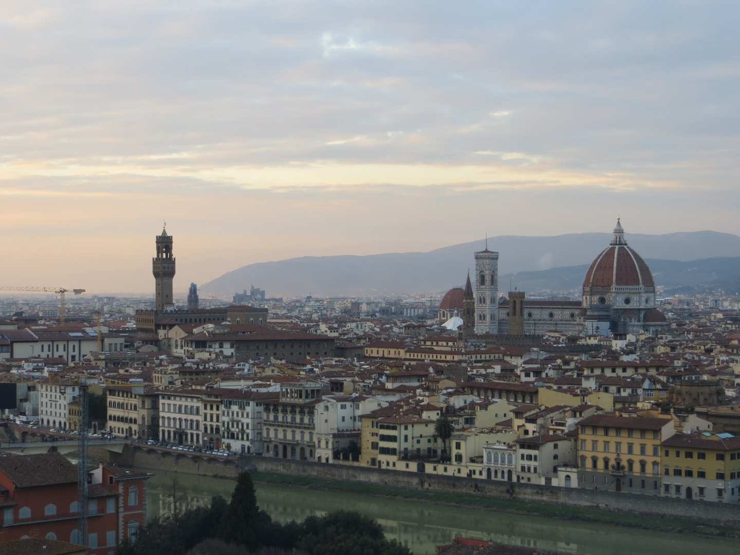 Vista su Firenze