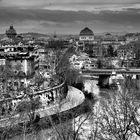 vista su Roma in marzo