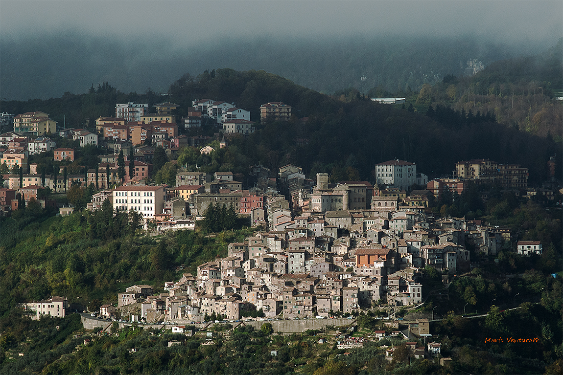 Vista su un borgo