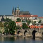 Vista sul castello di Praga