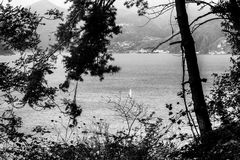 Vista sul lago dalla rocca di Caldè