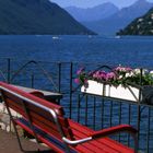 Vista sul lago maggiore.