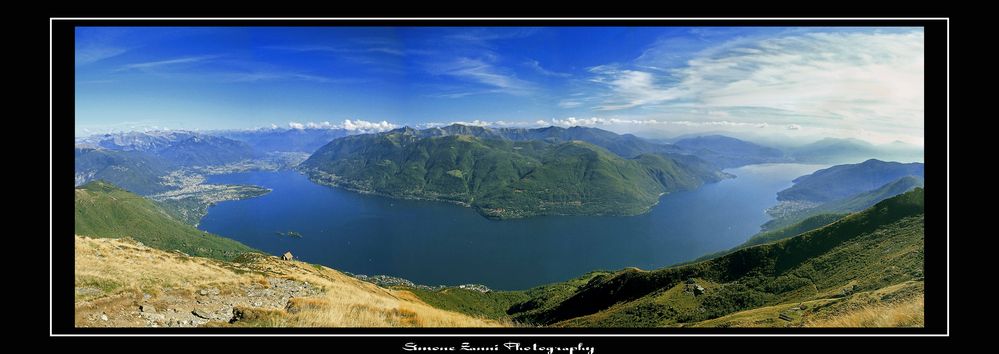 vista sul lago maggiore