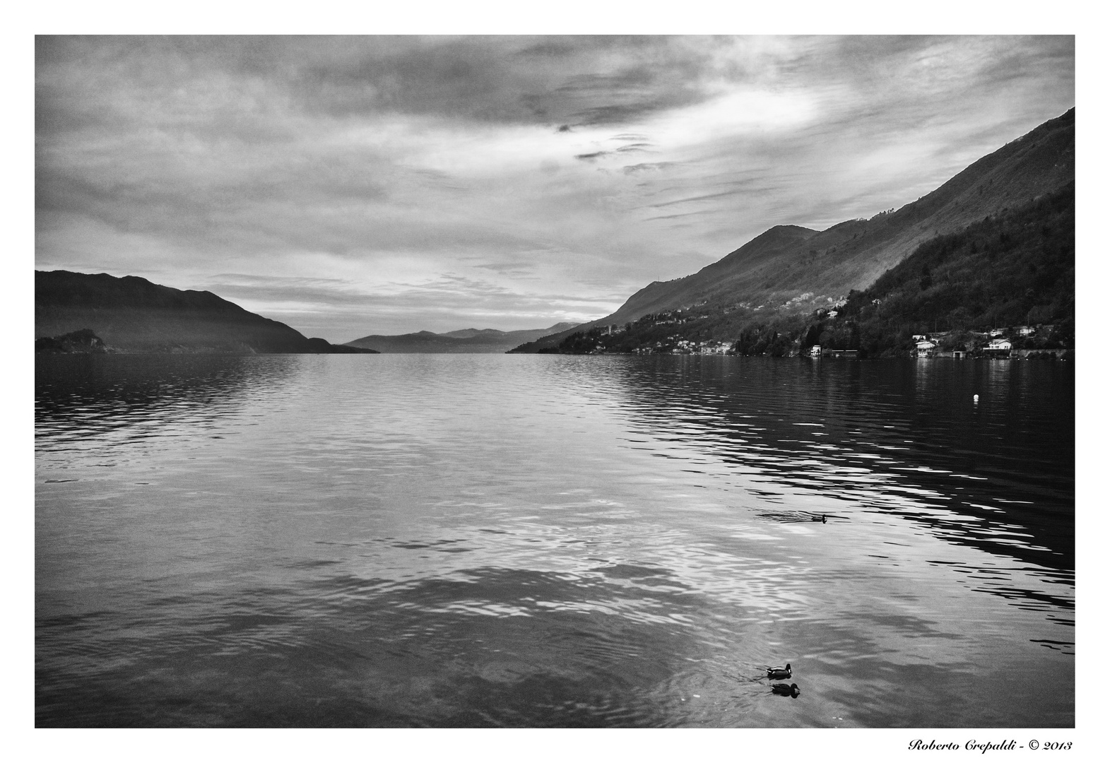 Vista sul lago Maggiore da Cannobio