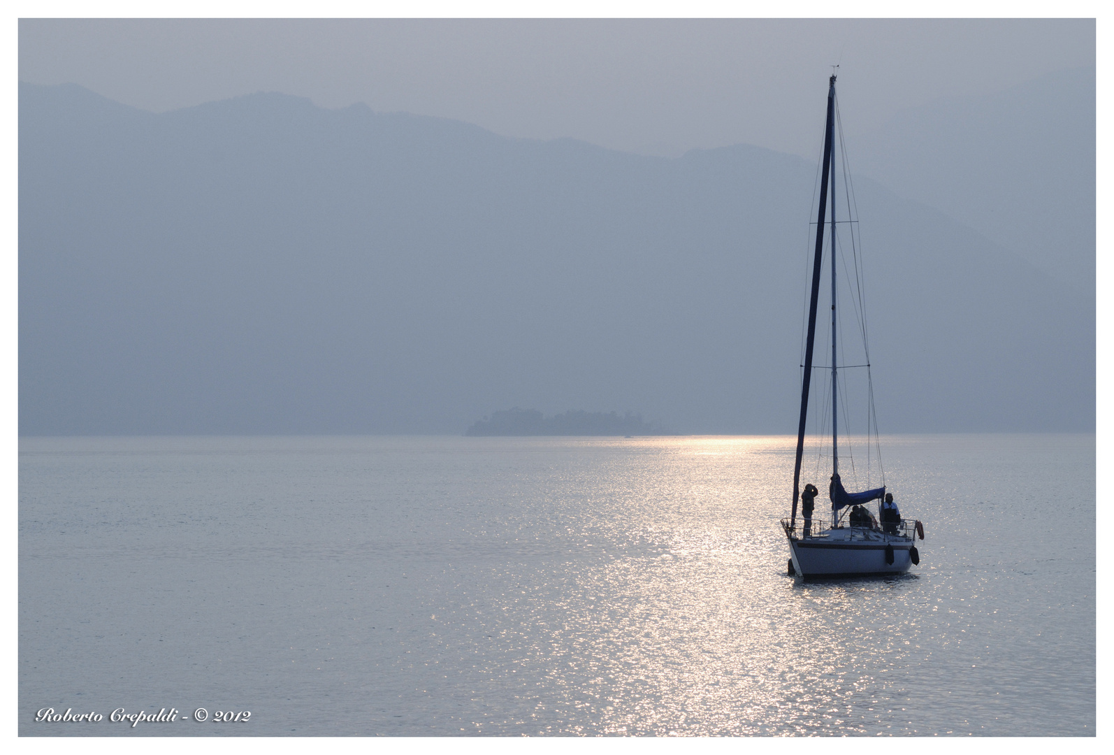 Vista sul lago Maggiore da Laveno