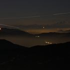 Vista sul Monte Rosa con ... decollo