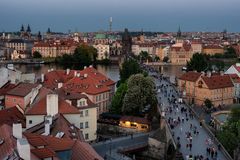 Vista sul ponte Carlo, Praga