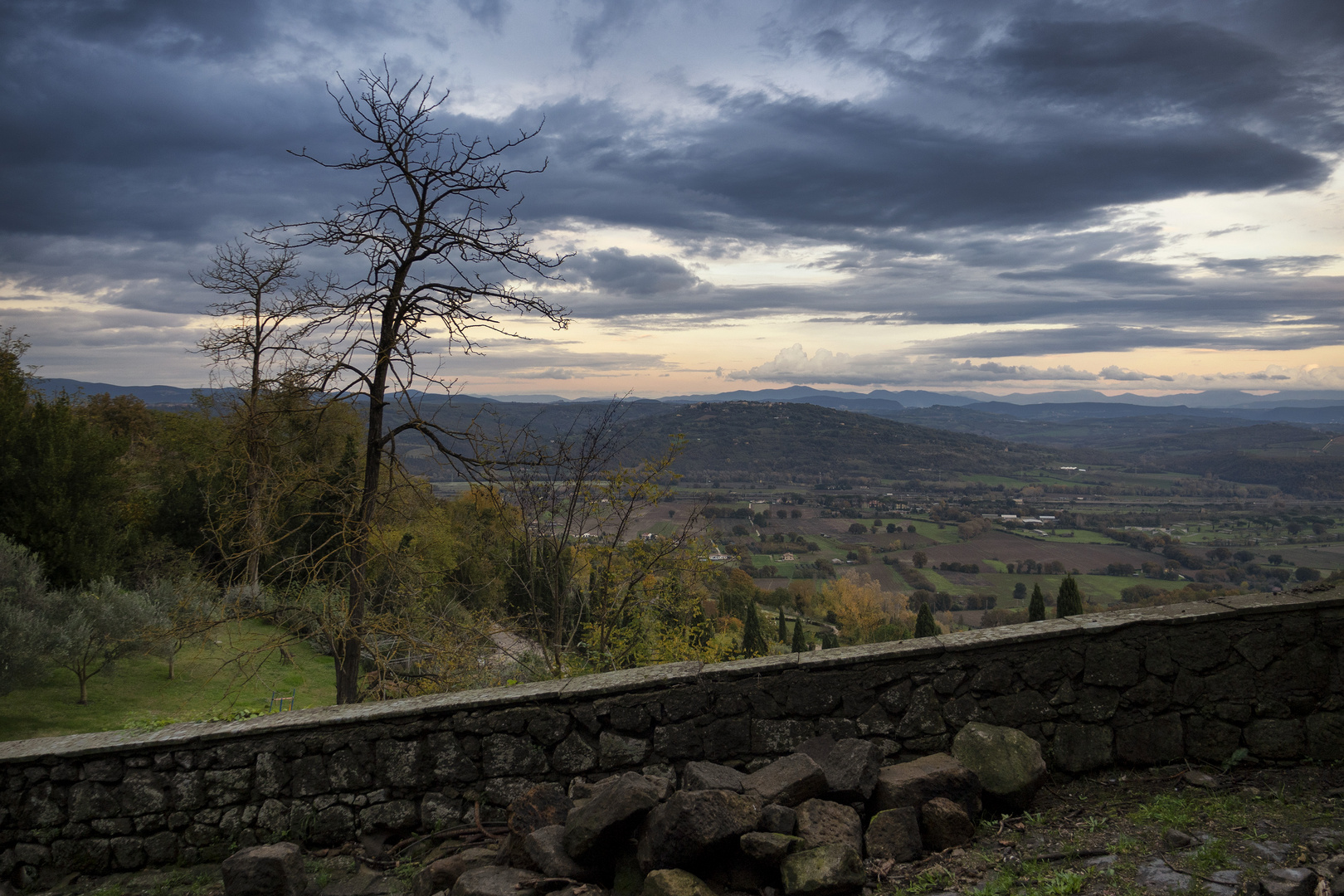 Vista sulla Tuscia