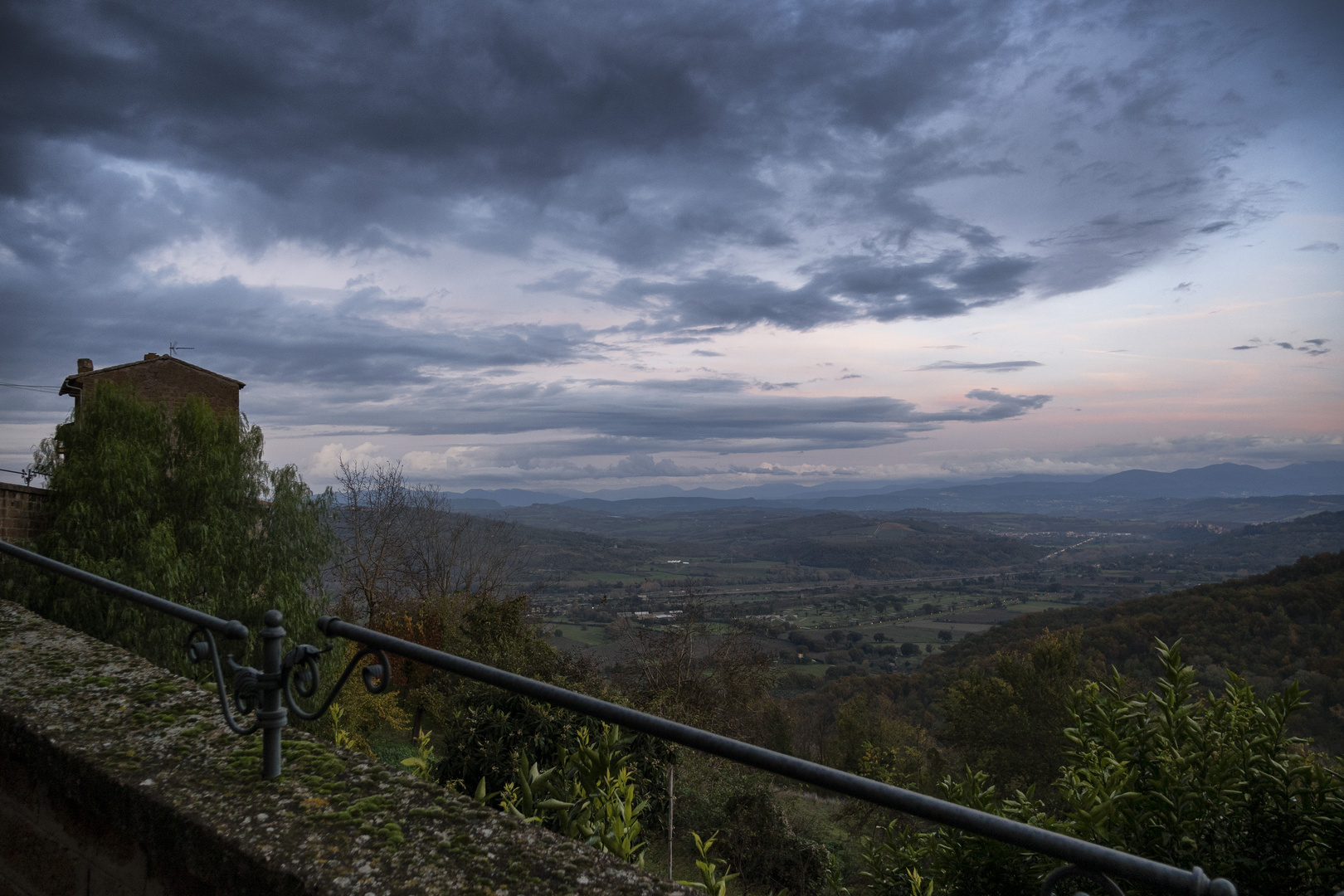 Vista sulla Tuscia