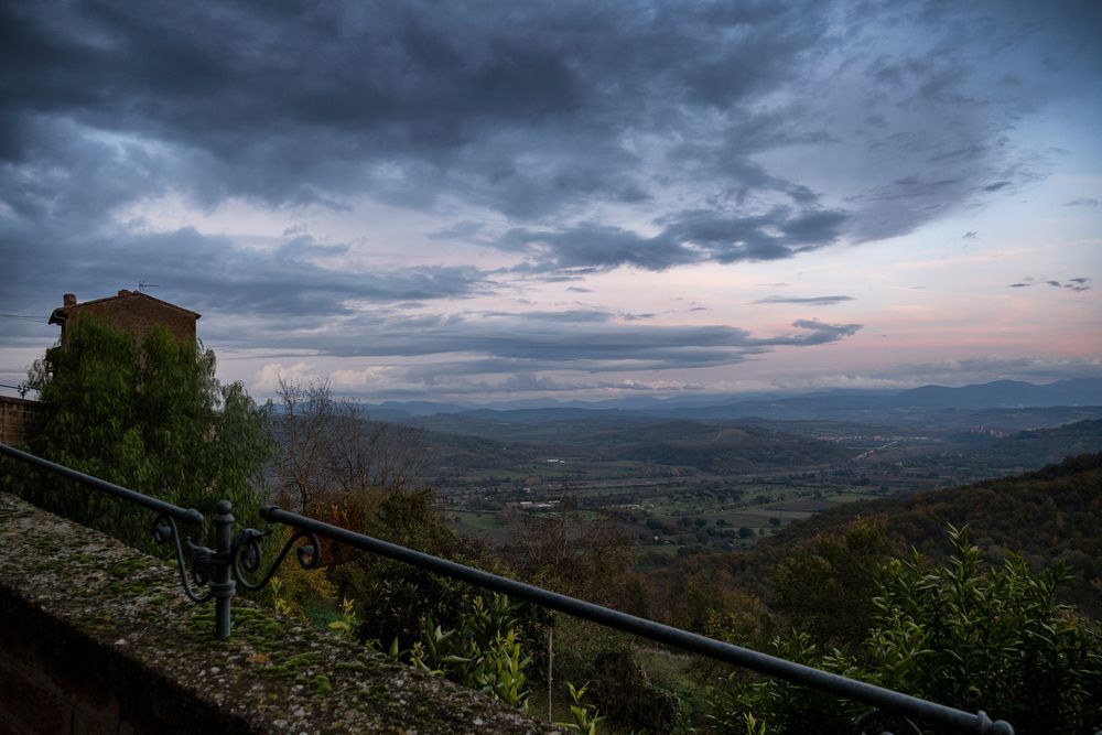 Vista sulla Tuscia