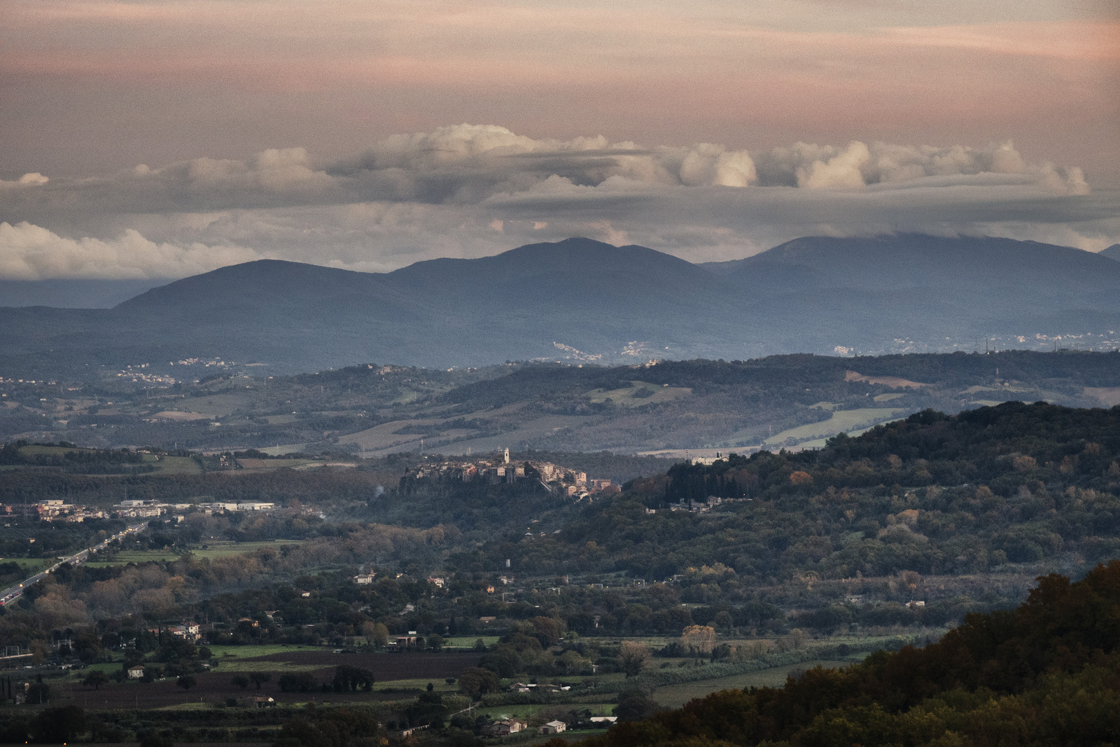 Vista sulla Tuscia