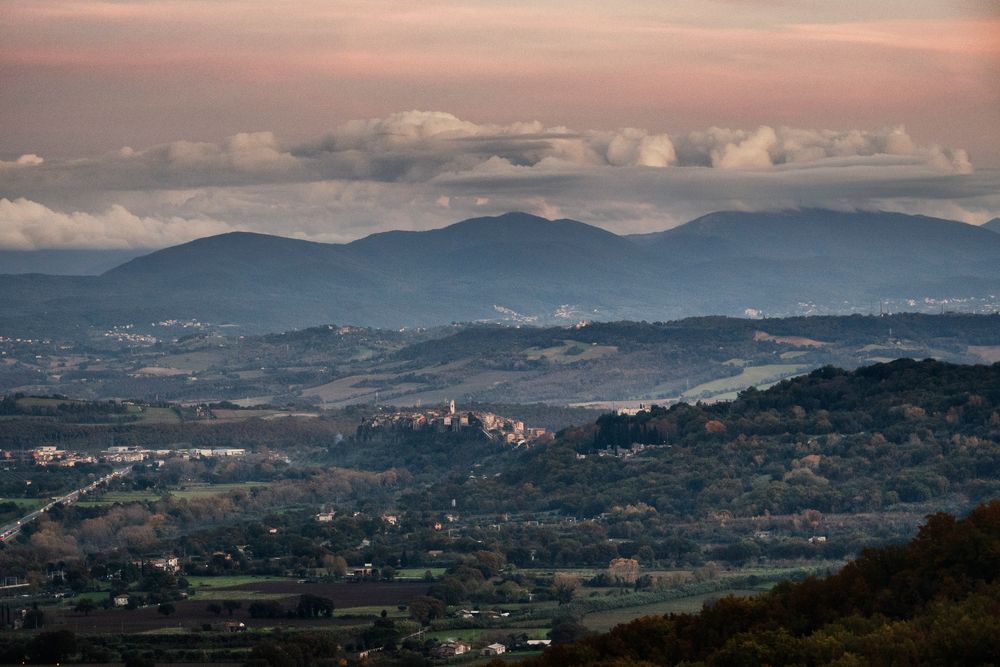 Vista sulla Tuscia