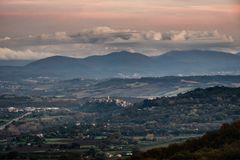 Vista sulla Tuscia