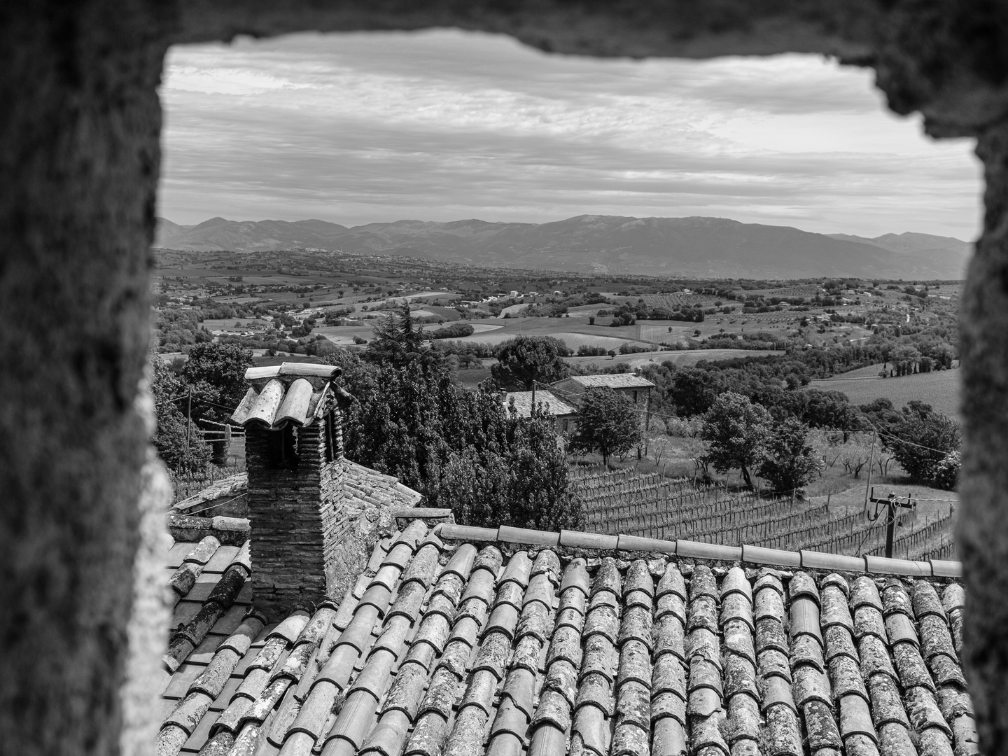 Vista sulla Valle Umbra