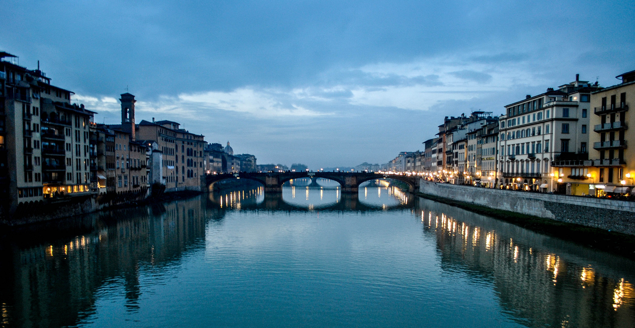 Vista sull'Arno.