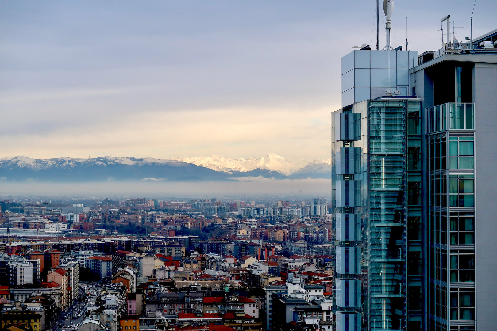 Vista sulle Alpi 