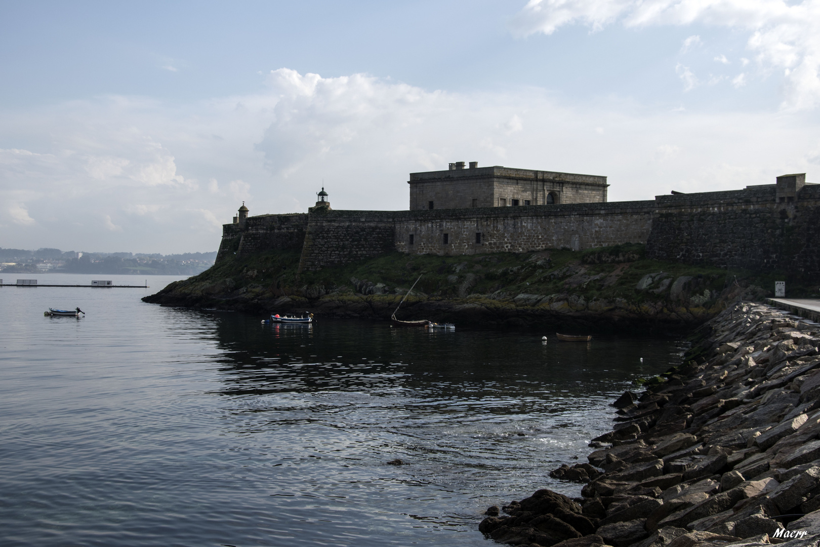 Vistas al Castillo de San Antón-La Coruña