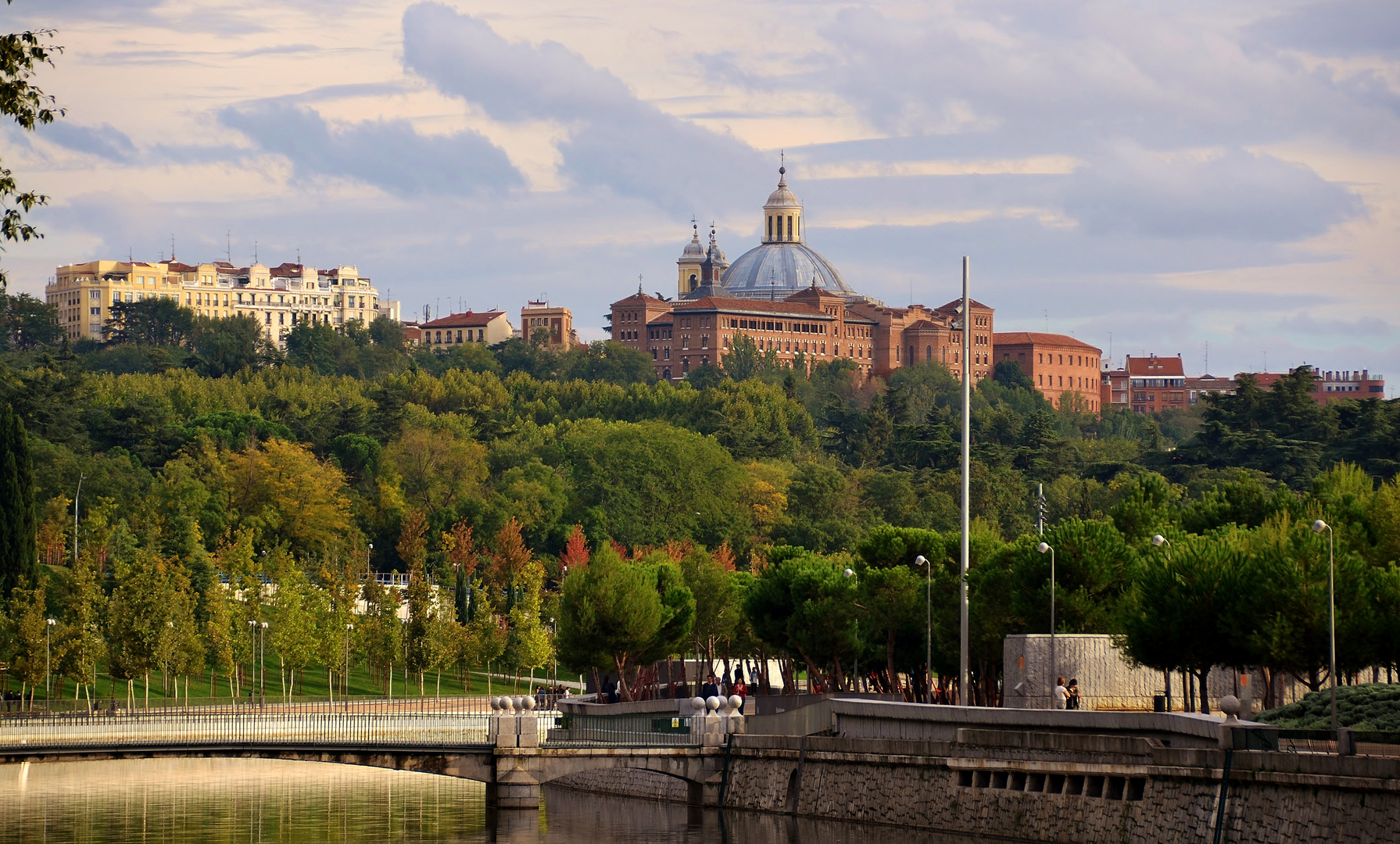 Vistas de Madrid desde la Casa de Campo