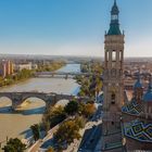 vistas del Pilar, y el Ebro, Zaragoza