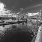 vistas plaza españa, Sevilla bw