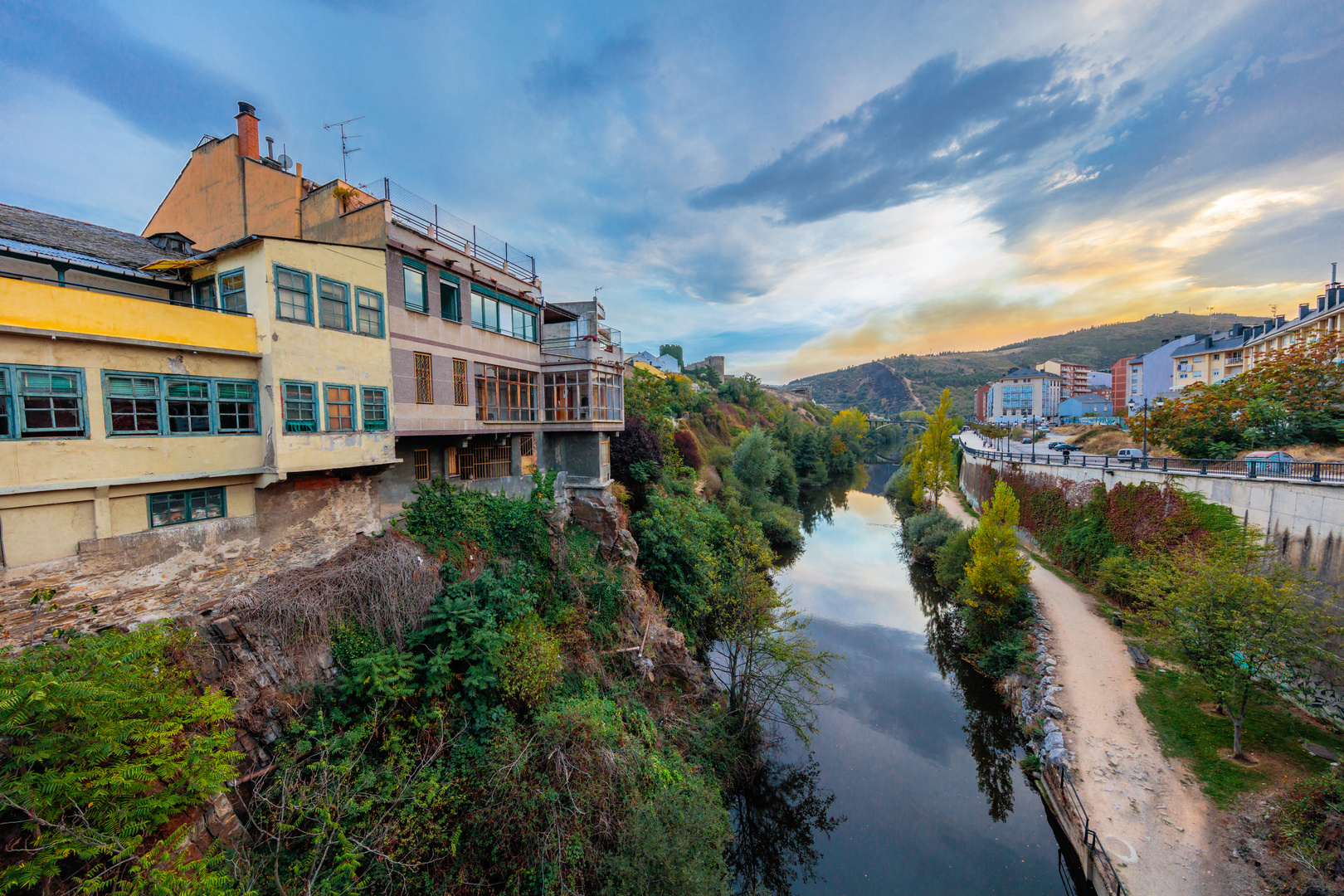 vistas rio Sil, ponferrada