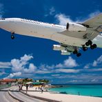 Visual Approach runway 10 TNCM / SXM