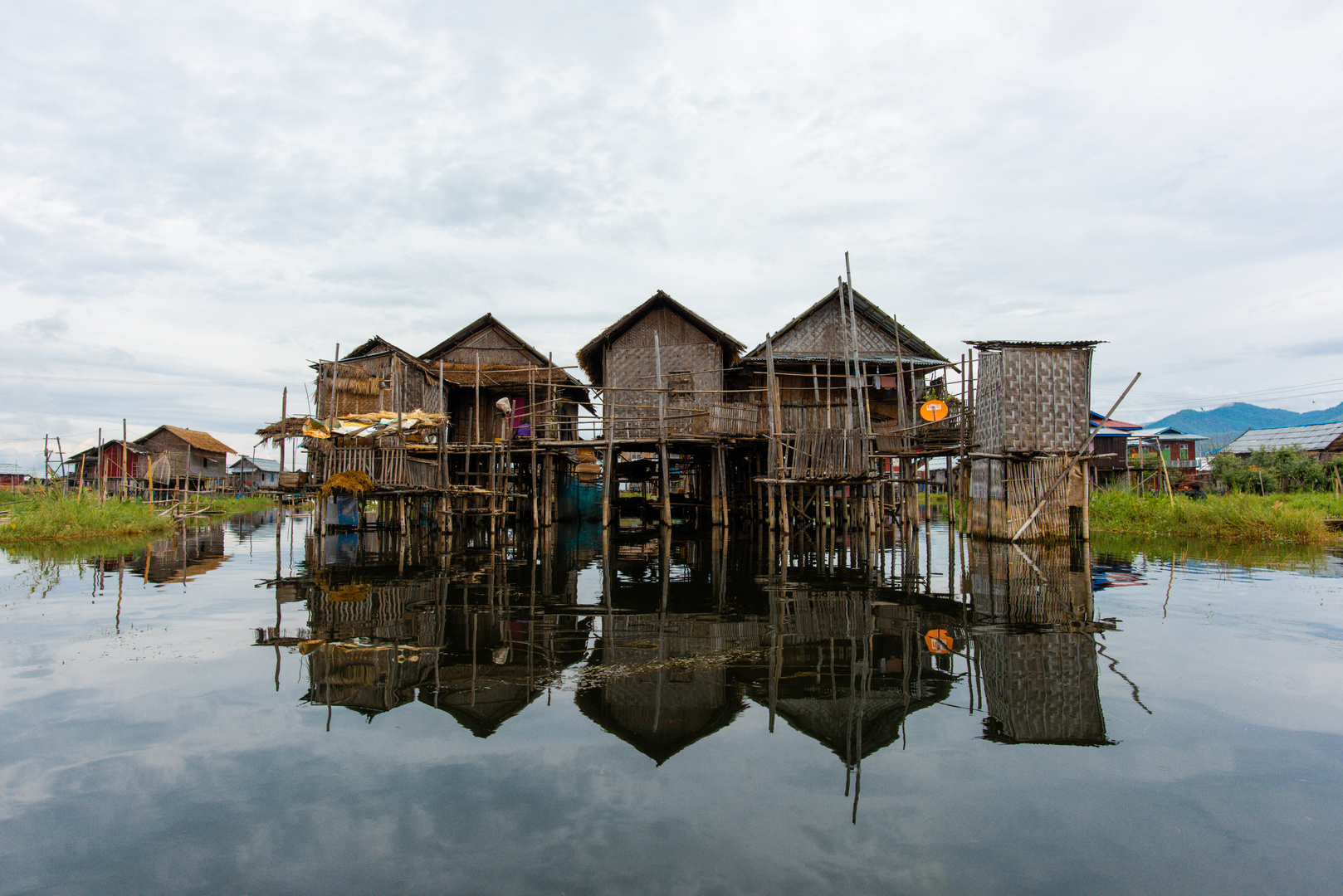 Visuelle Schönheiten im Inle-See