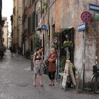 Vita quotidiana della via Dei Coronari