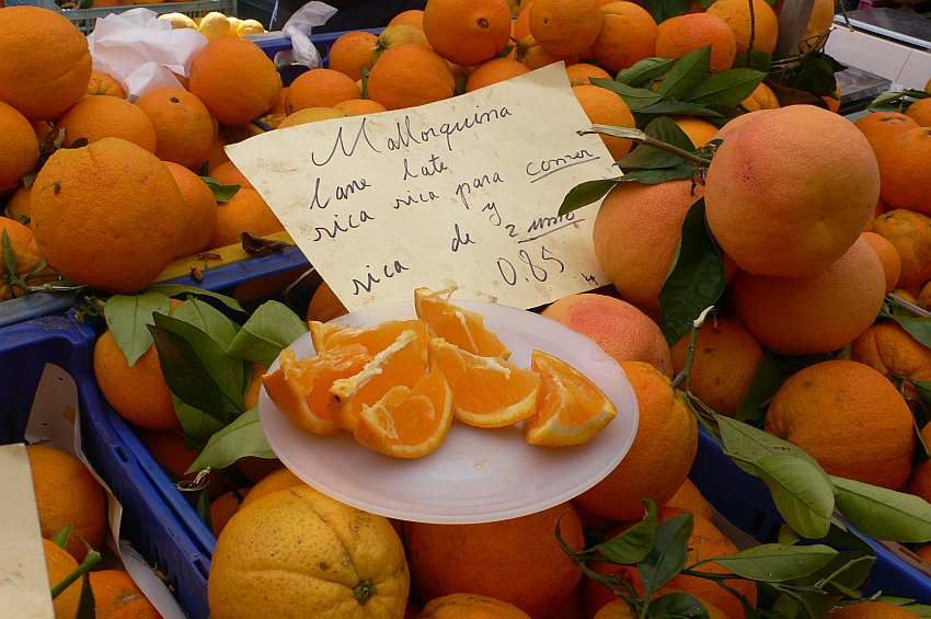 ...Vitamin C.....auf Mallorquinisch