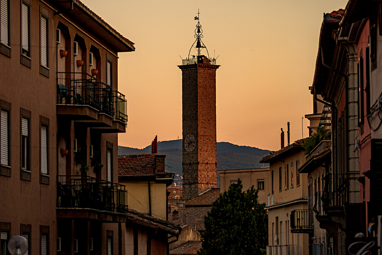 Viterbo im Aendlicht