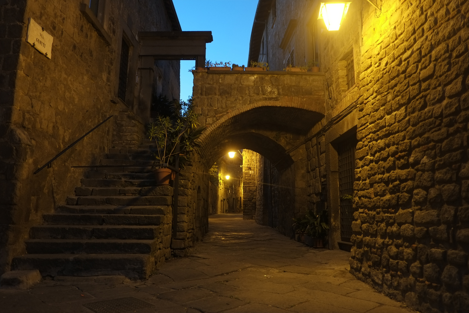 Viterbo old Town