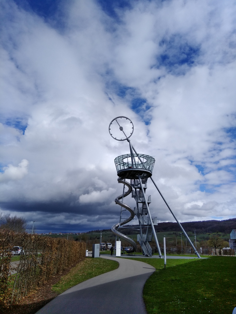 Vitra Design Museum (1) - Weil am Rhein - Die Aussichtsplattform - Le pont d'observation