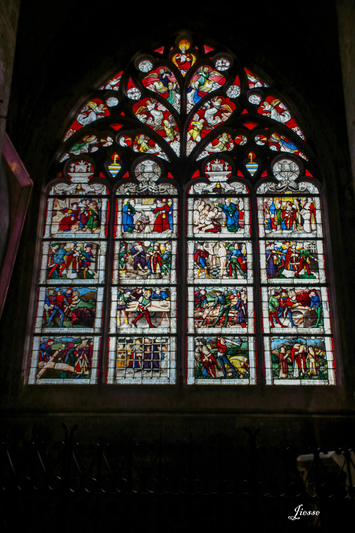 vitrail cathédrale de Bourges